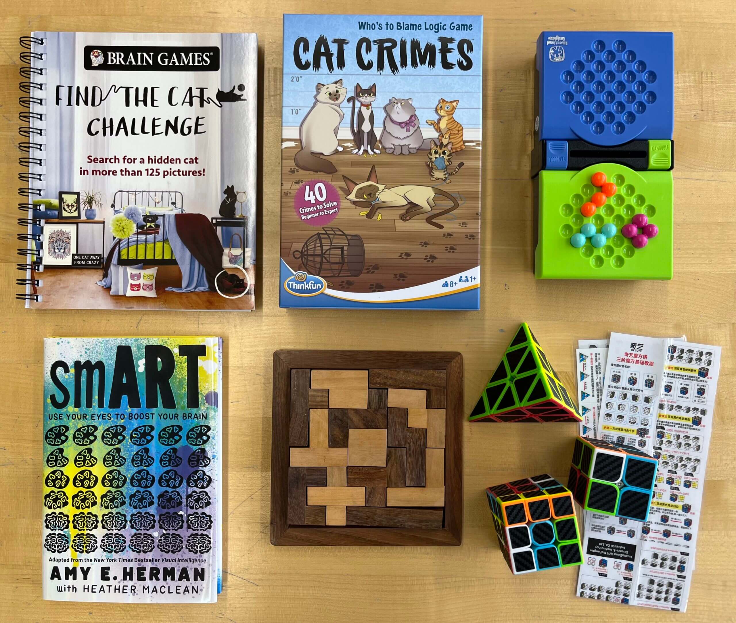 Brain Games Tote Bag Supplies