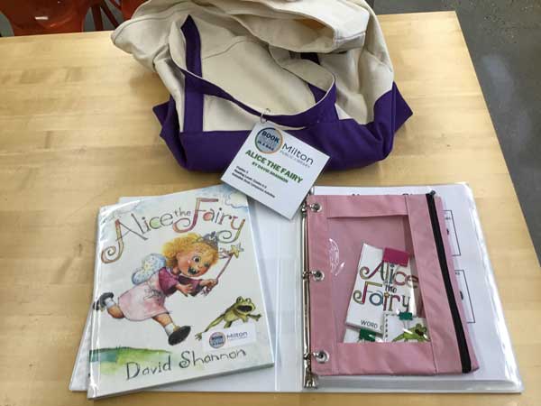 Alice the Fairy Book Club Bag