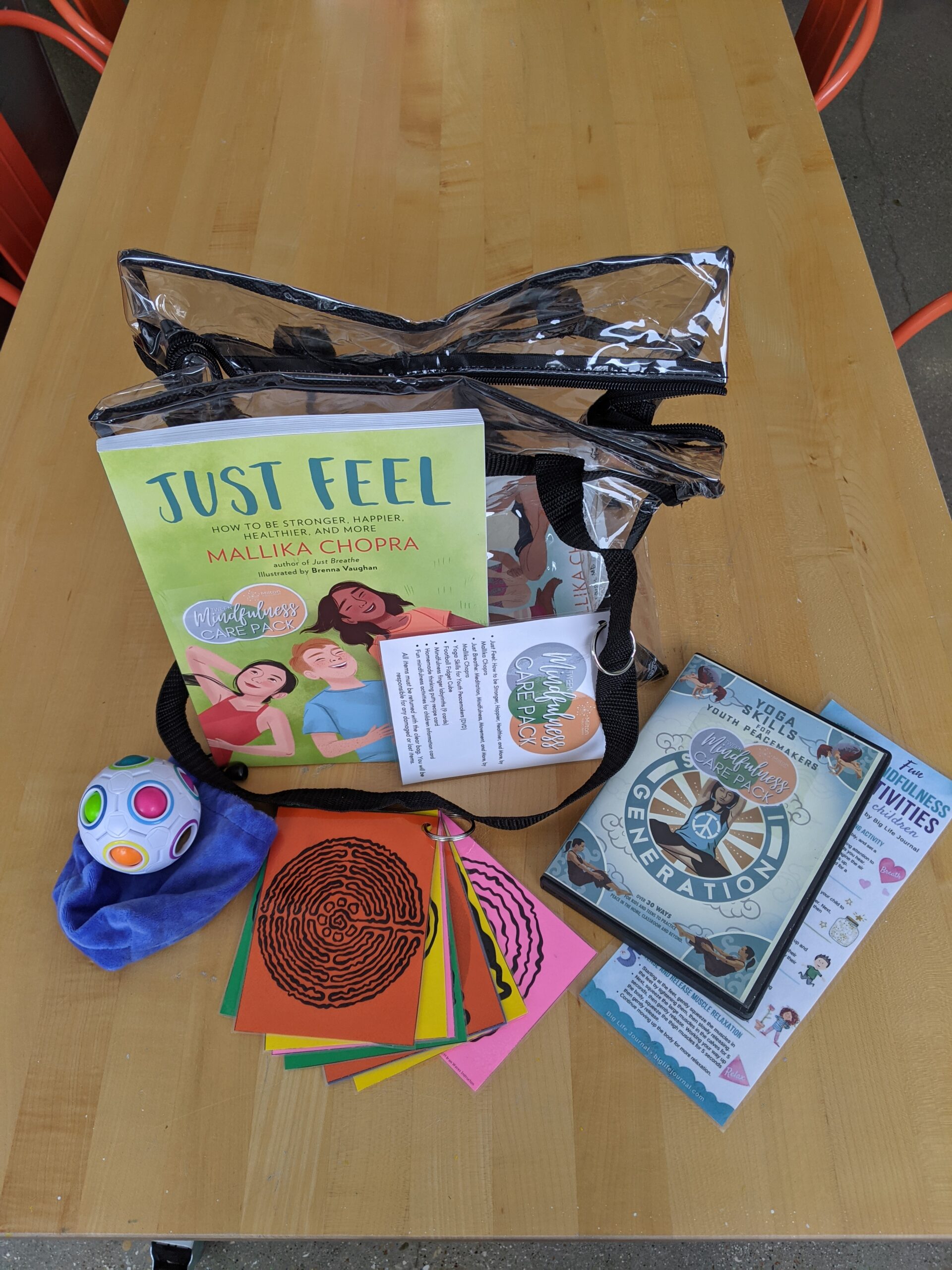 Tween Mindfulness Backpack with Supplies