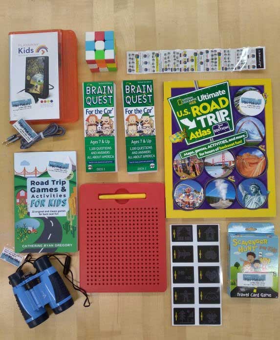 Road Trip Atlas, Games and Activities