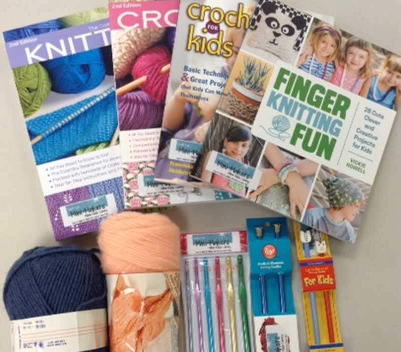 Knitting and Crocheting Mini-Maker Kit
