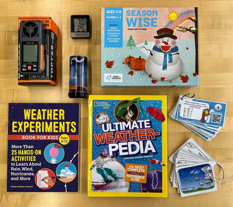 Weather Experiments and books