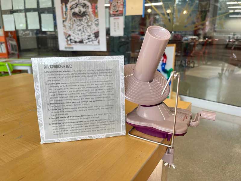 Yarn Ball Winder hand operated