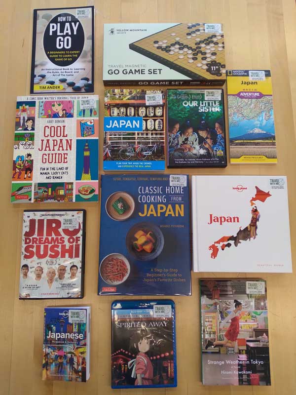 Travel Japan Map books, games
