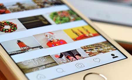 Instagram Search On Smart Phone