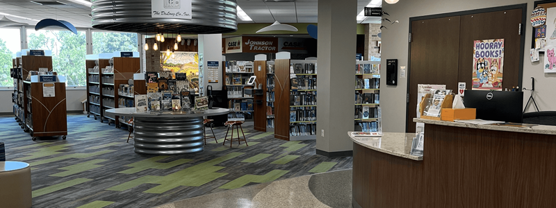 Milton Public Library Inside
