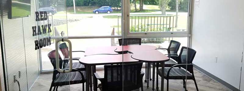 View of the Red Hawk Room
